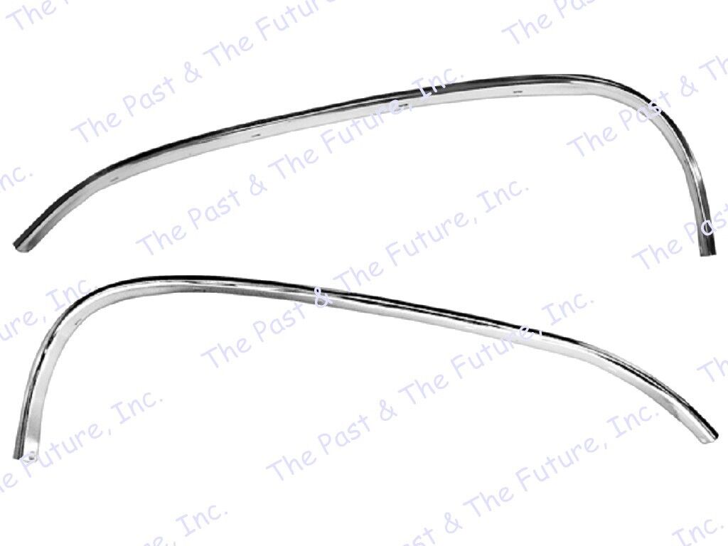 1964 Chevy Chevelle El Camino Rear Wheel Well Opening Molding Pair