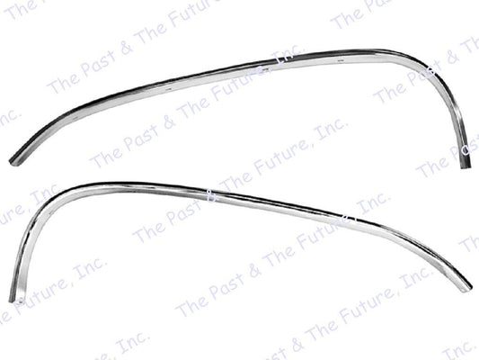 1964 Chevy Chevelle El Camino Rear Wheel Well Opening Molding Pair