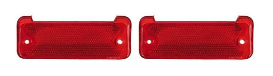 REAR BUMPER REFLECTOR LENS 1969-72 CHEVROLET EL CAMINO PAIR