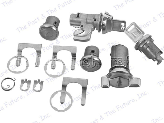 69 70 Impala Ignition & Door & Trunk & Glove Box Lock Kit - Later IMLS6970-1