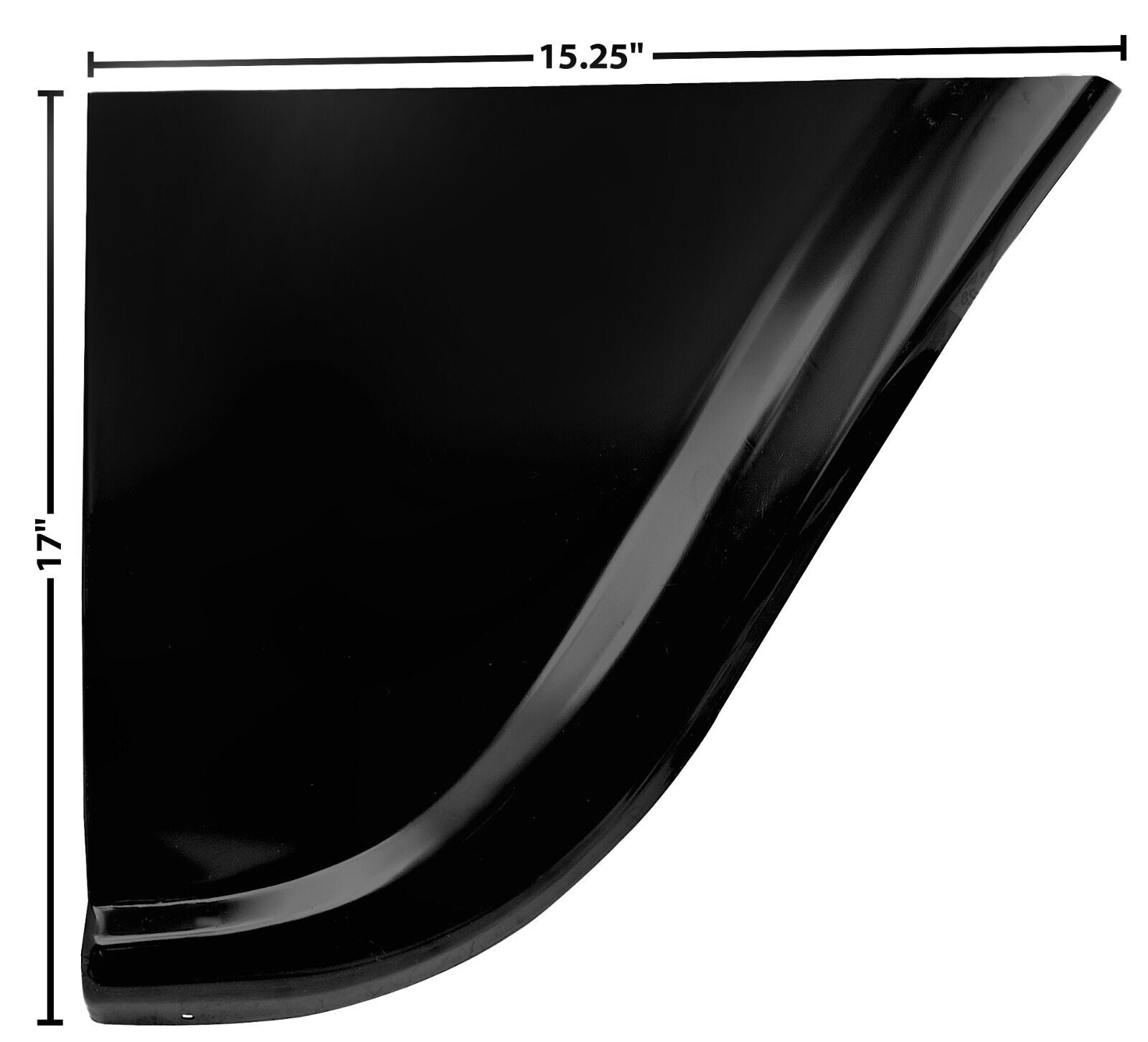 1958 1959 Chevy Pickup Truck Fender Patch Panel Rear Lower Right Side EDP Dii