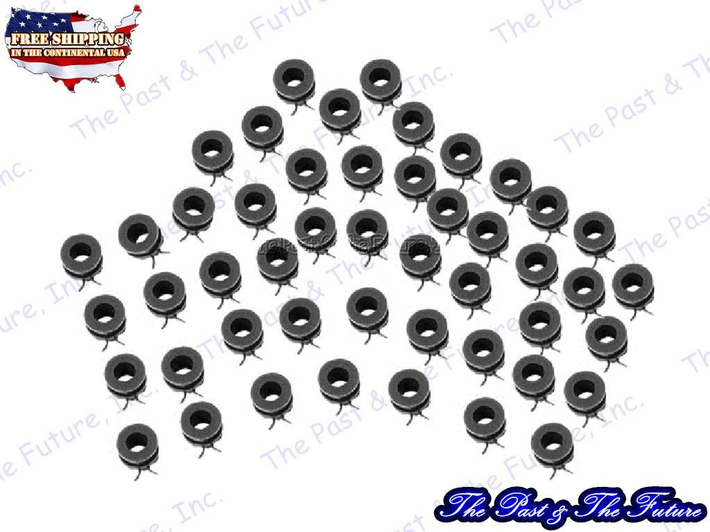 Window Roller & Clips - 50 PCS - 1967 & 1968 1/4 Window ONLY MSWI6566-1