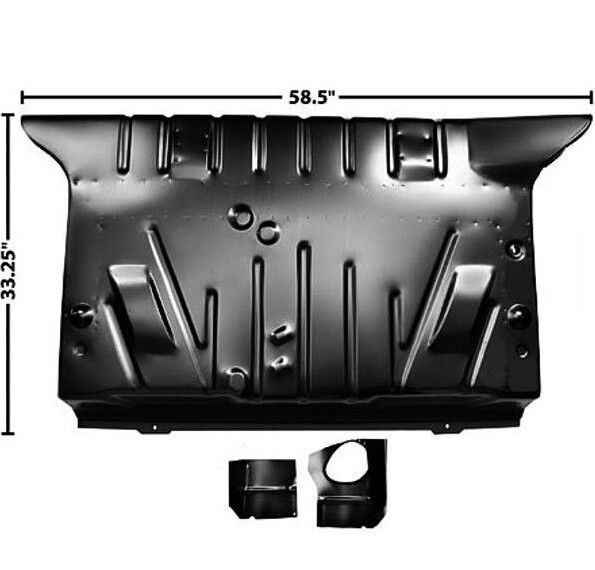 1961 1962 1963 1964 Impala Trunk Shelf Floor Panel EDP Coated Steel Dii