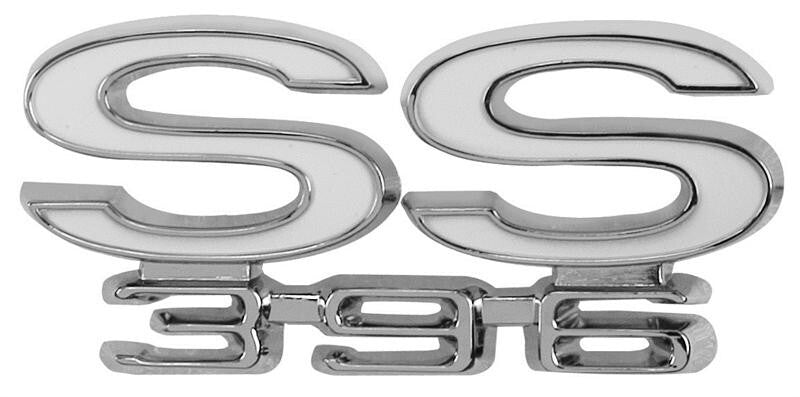 REAR PANELK EMBLEM (SS-396) 1969 CHEVELLE