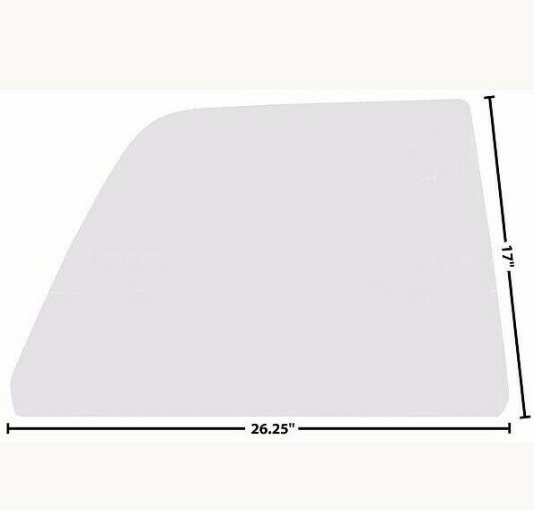 1968~ 1972 El Camino Door Glass Right Passenger Side Clear Dynacorn