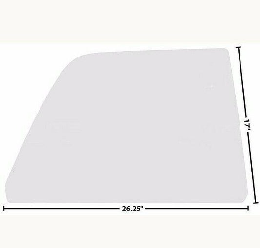 1968~ 1972 El Camino Door Glass Right Passenger Side Clear Dynacorn