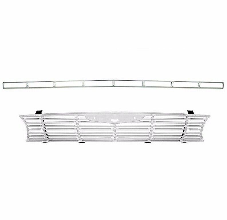 1961 Chevrolet Impala Grille Upper & Lower without Emblem Dynacorn New