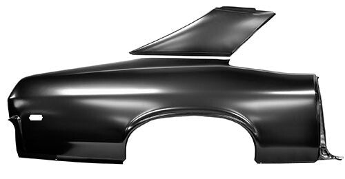 Quarter Panel Full W/Sail Right/Passenger side 1968-1969 Nova Dynacorn # 1622