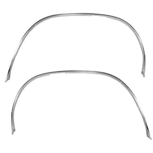 WHEEL OPENING MOLDING SET FRONT RH-LH 1968-69 CHARGER