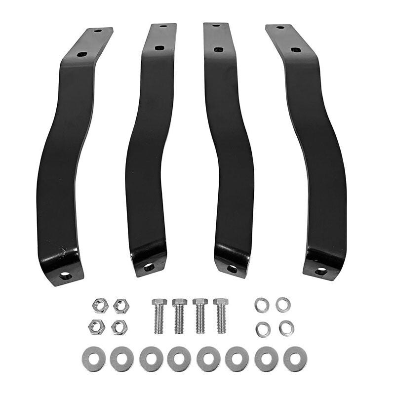 REAR BUMPER BRACKETS KIT 1960-62 CHEVROLET TRUCK (STEPSIDE)