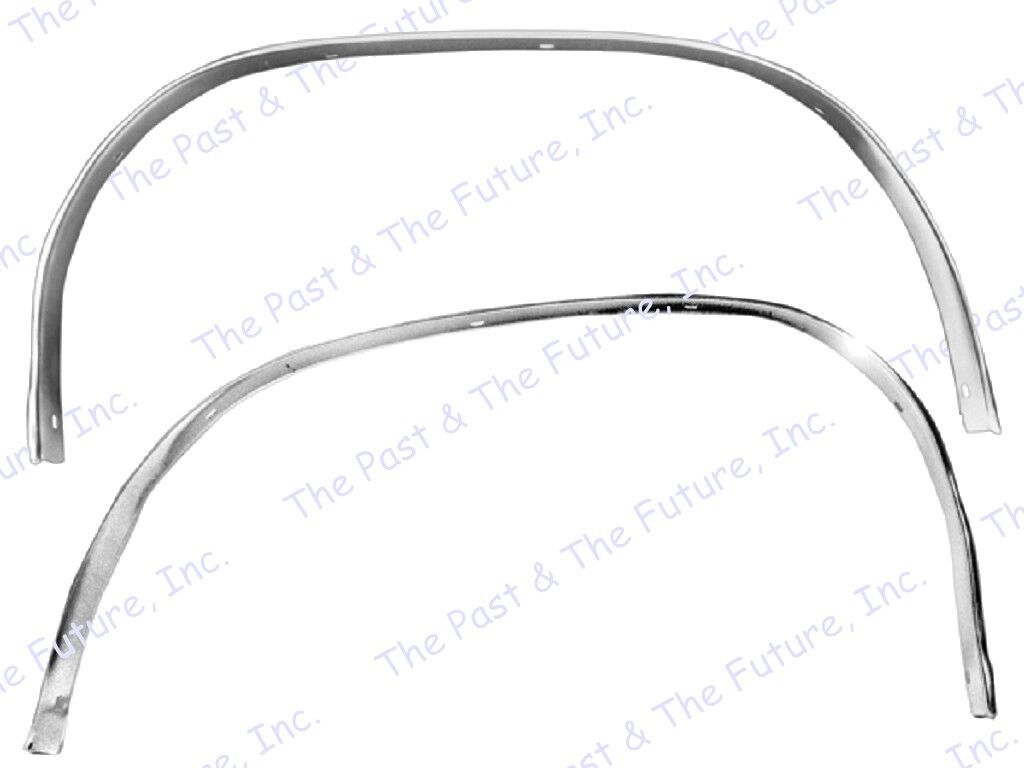 1967 67 Chevy Chevelle Rear Wheel Well Opening Molding Pair CVMG67-2P