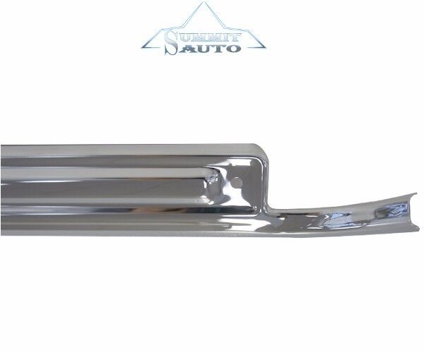 67 68 70 71 72 Chevy Pickup Truck Door Sill Scuff Plate Stainless Steel w/Bowtie