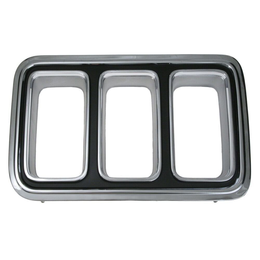 1970 Mustang; Tail Lamp Bezel; Chrome; Driver Side; LH