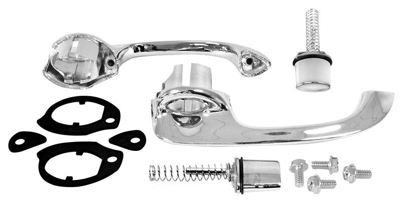 DOOR HANDLES OUTSIDE 1962-65 PAIR NOVA