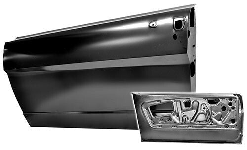 DOOR SHELL LH 1965-66 MUSTANG W/NO IMPACT STRIP
