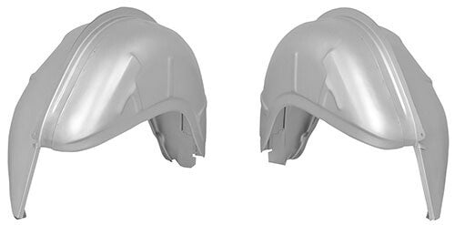 INNER & OUTER WHEELHOUSE W/6.9" 1967-68 FORD MUSTANG CPE/FB PAIR