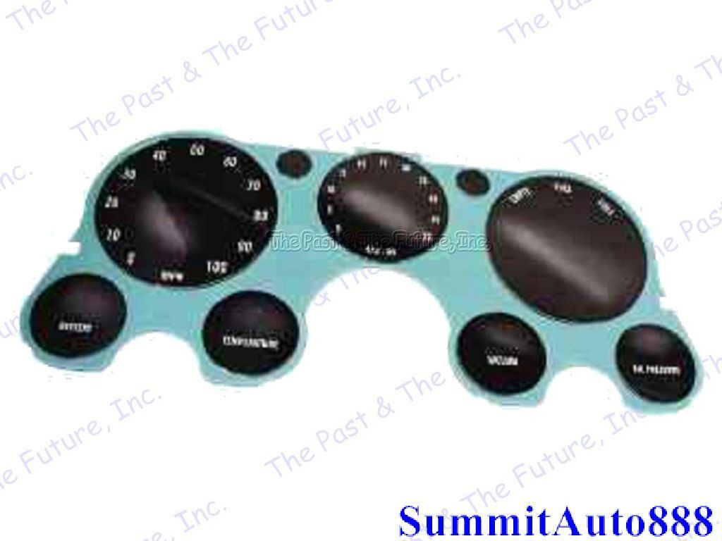 Chevy Pickup Truck Instrument Cluster Len Lens w/ Tachometer Vacuum CPIB6772-2