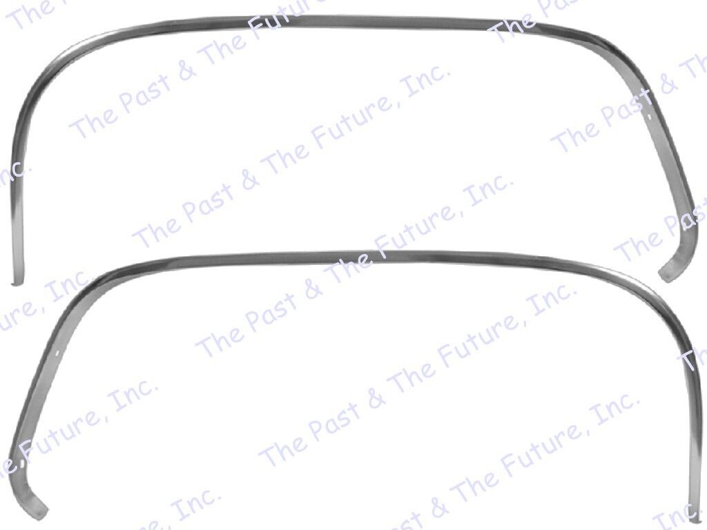 Chevy PU Pickup Truck Blazer GMC Jimmy Rear Wheel Well Opening Molding  Pair / 2