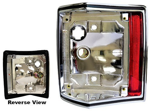 REAR TAIL LAMP HOUSING LH DRIVER SIDE 1970-72 CHEVROLET EL CAMINO