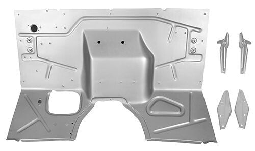 FIREWALL 1948-52 W/SUPPORT BRACKETS 1948-52 FORD TRUCK