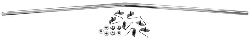 REAR TRUNK UPPER MOLDING W/CLIPS 1962 IMPALA