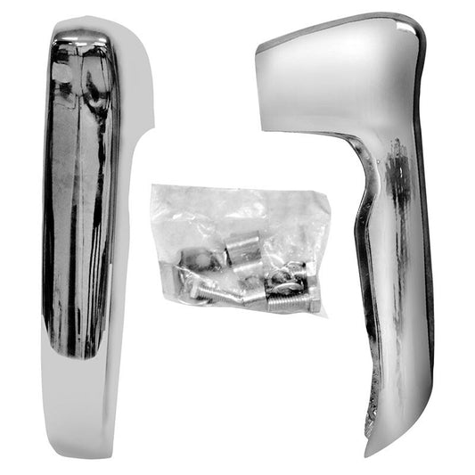 Front Bumper Guard Pair w/ Hardware 1967-1972 Chevy Pickup Dynacorn # 1129