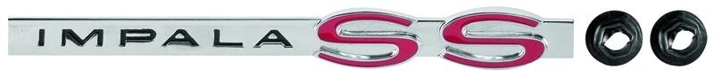 TRUNK EMBLEM (IMPALA SS) 1962 CHEVROLET IMPALA