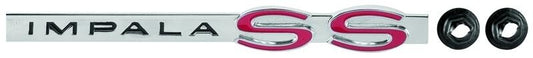 TRUNK EMBLEM (IMPALA SS) 1962 CHEVROLET IMPALA