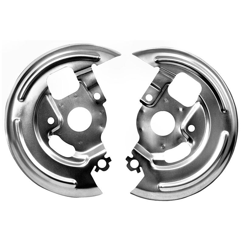BRAKE BACKING PLATE 1969 CAMARO PAIR FRONT DISC BRAKE