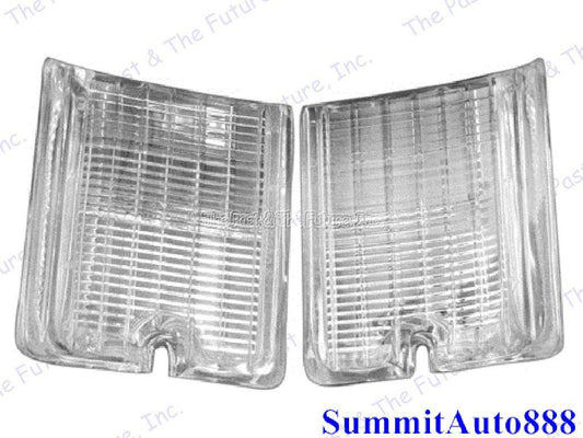 1966 Chevy El Camino Backup Lamp Light Lens - Pair / 2 Pieces Right & Left