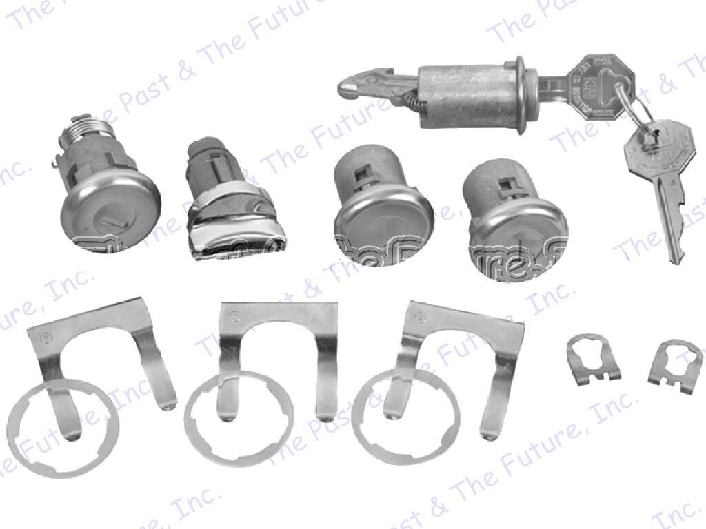 1966 66 Impala Ignition & Door & Trunk & Glove Box Original Lock Kit IMLS66-1