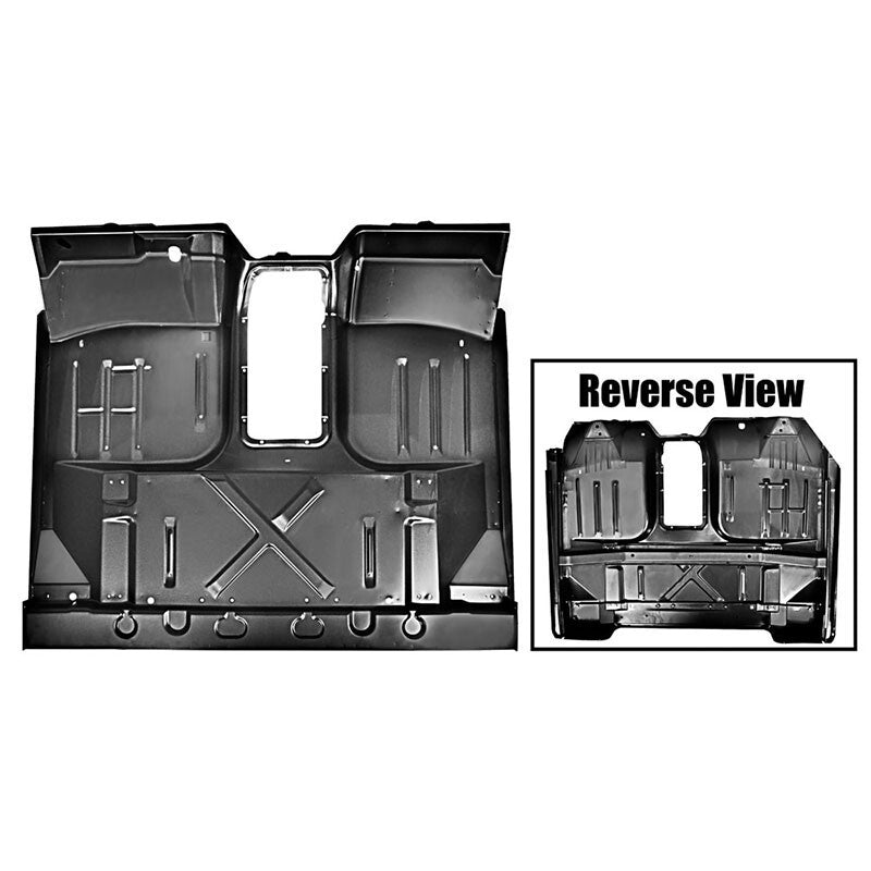 CAB FLOOR ASSEMBLEY W/HIGH HUMP 1967-72 FORD TRUCK W/CAB MOUNT-ROCKER-CROSSMEM