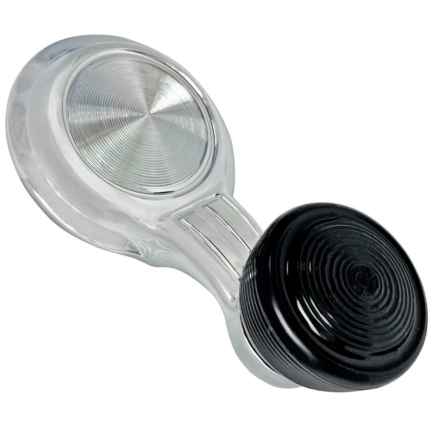 1968~1972 Chevelle El Camino GTO Window Crank Vent - Black Knob