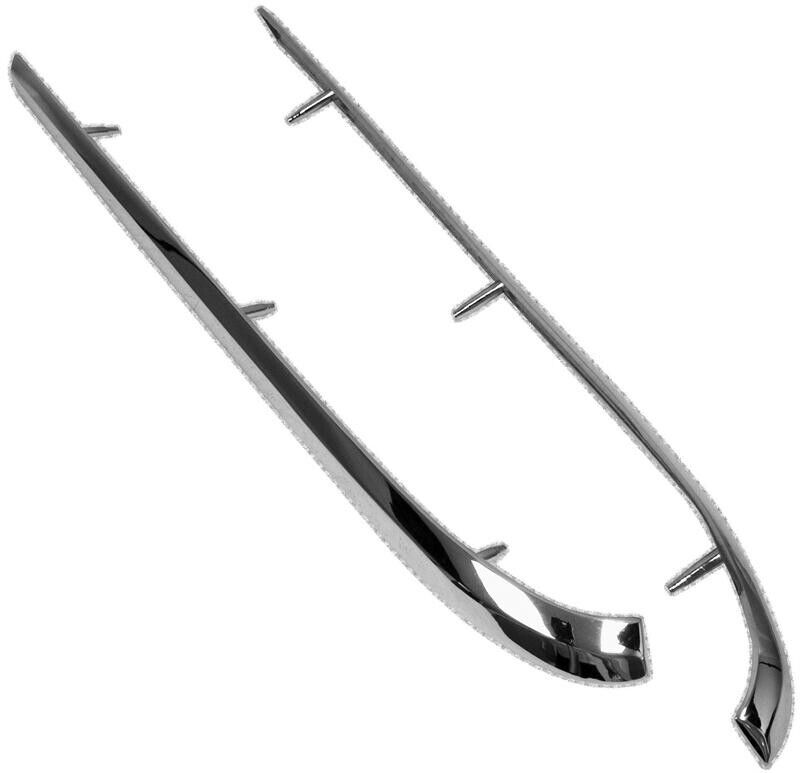 VINYL TOP MOLDING 1965-66 MUSTANG CPE PAIR