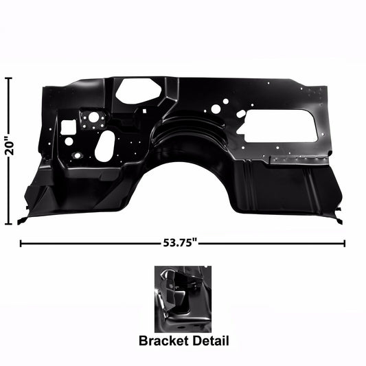 1978 1979 1980 1981 Camaro Firewall with Heater Hole EDP Steel Dynacorn NEW