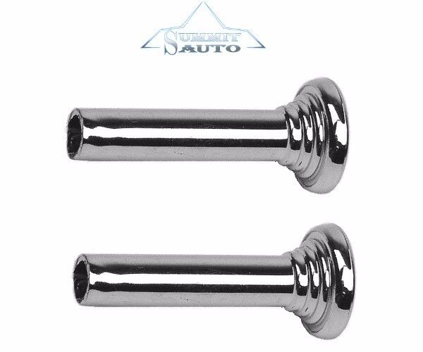 1967 Camaro/Chevelle/El Camino/GTO/Impala/Nova Door Lock Knob-Chrome-Pair 