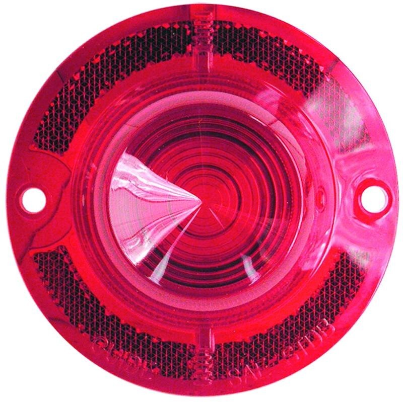TAIL LAMP LENS 1962 IMPALA RED