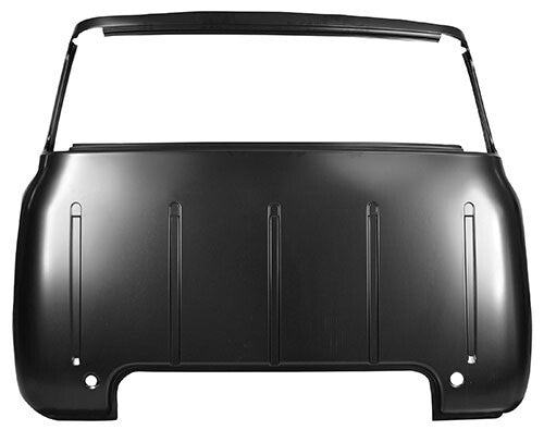 REAR CAB BACK PANEL LARGE WINDOW 1953-55 FORD TRUCK W/O GAS FILLER