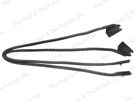 Door Seal Weather-strip - Pair / 2 PCS MSWE6970-1