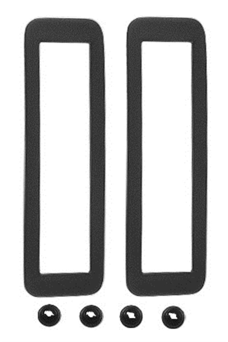 MARKER LAMP BEZEL FRONT  1971-73 MUSTANG 1965-66  PAIR