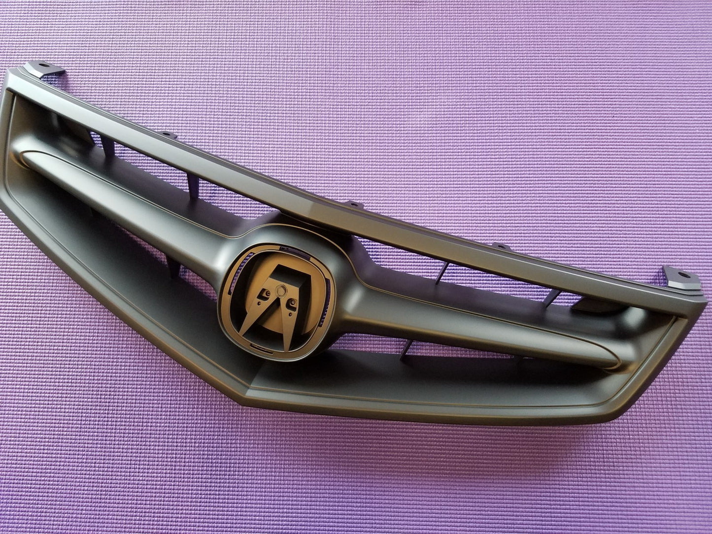 Fits 2006 2007 2008 Acura TSX Grill Grille All Black w/ black Molding HDA7000B2