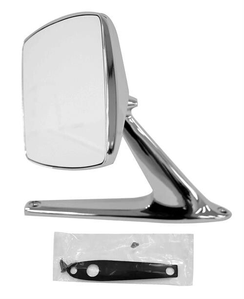 EXTERIOR CHROME MIRROR 1967-79 FORD TRUCK / BRONCO (FITS EITHER SIDE)