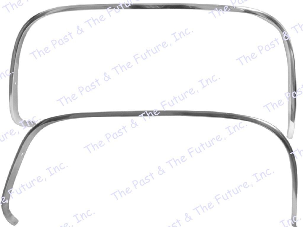 Chevy PU Pickup Truck Blazer GMC Jimmy Front Rear Wheel Well Opening Molding 2S