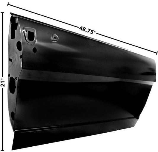 1965~1966 Mustang Door Shell Panel Right Side Double Size Reinforcement Bar Dii