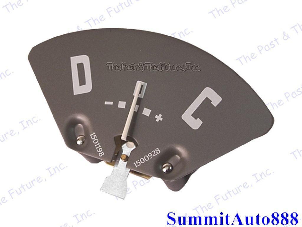 1950 51 52 53 Chevy Pickup PU Truck Battery Gauge - White Needle CPBT5053-1