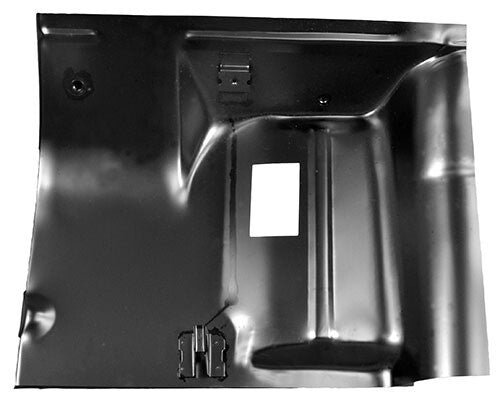 FLOOR REAR SEAT PANEL RH 1968-74 CHEVY NOVA W/SEAT BELT BRACKET