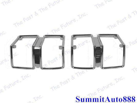 1971 Chevy El Camino Park Lamp Light Bezel - Pair / 2 Pieces Right & Left Side