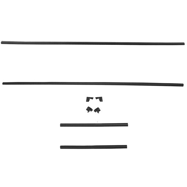 1964 1965 Chevelle Headliner Molding 8 Pieces Set Front + Rear Hardtop Dynacorn