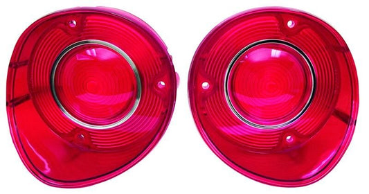 TAIL LAMP LENS 1972 CHEVELLE PAIR