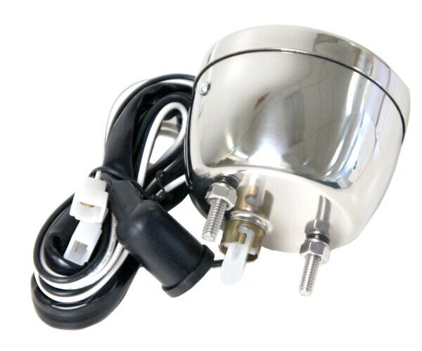 1954 1955 Chevy Pickup Truck Tail Lamp Light Assembly Stainless Housing Red Lens